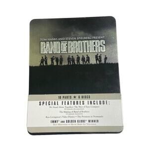 Band Of Brothers :‎ HBO Mini Series DVD 6-Disc Tin Box Set New